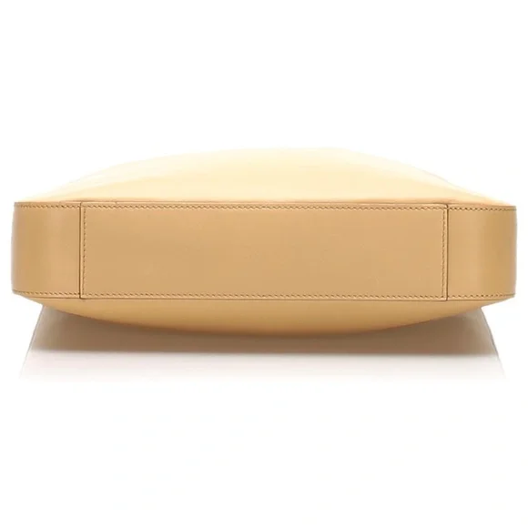 GUCCI Beige Brown Tan Leather Shoulder Bag - Picture 4 of 14